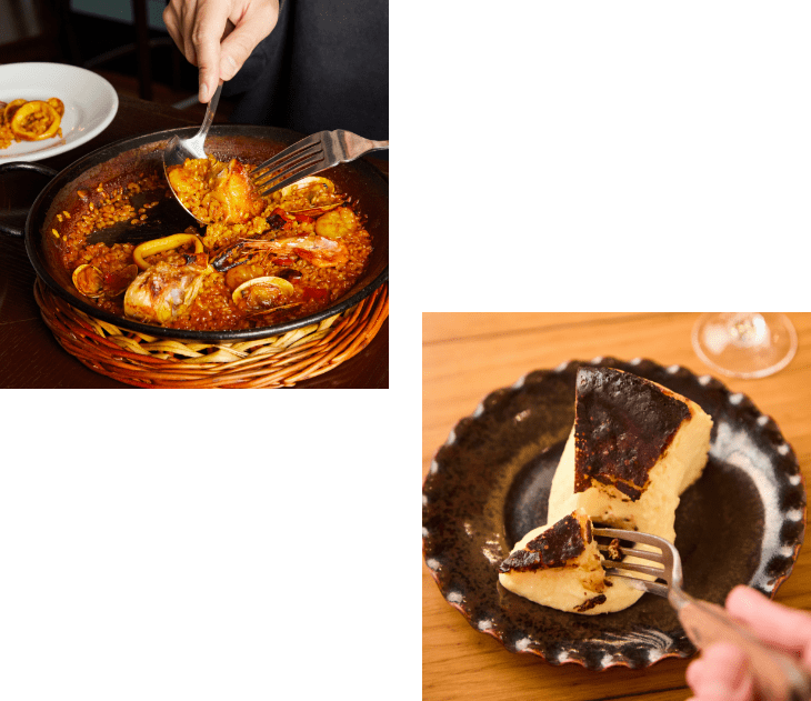 昼も夜も 気ままに立ち寄れるバル